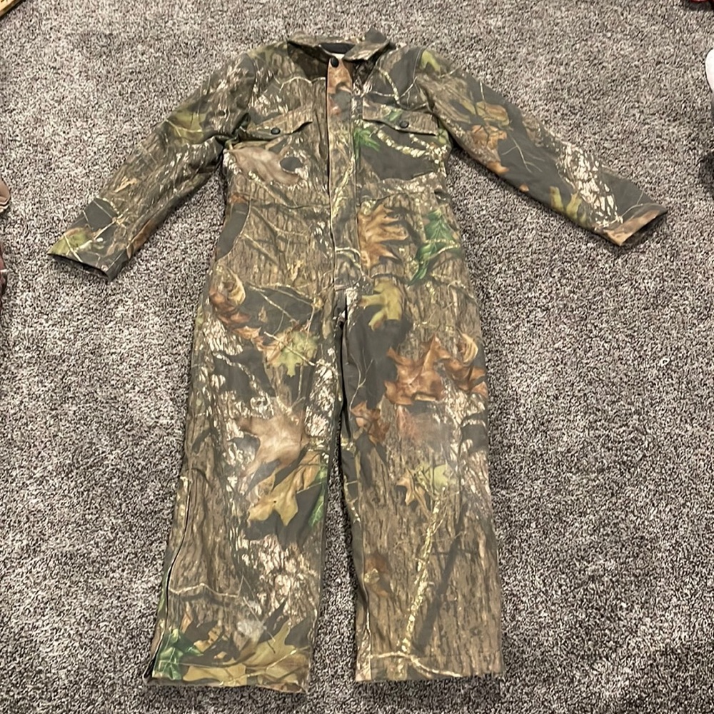 Hunting overall one piece